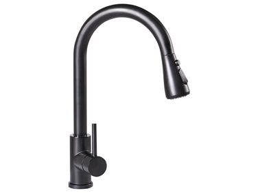Robinet de cuisine à tirette PAIMUN Noir
