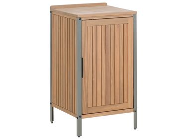 Meuble de cuisine d'extérieur IVREA Bois d'acacia certifié Marron