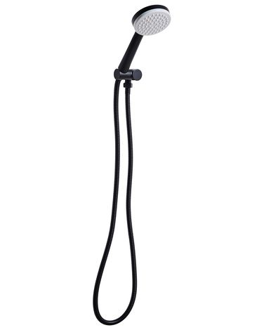 Kit de pommeau de douche avec tuyau flexible AYPATE Noir
