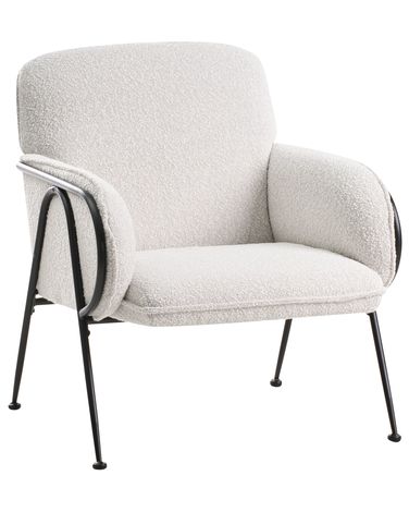 Fauteuil TRYSNES Stof Lichtbeige