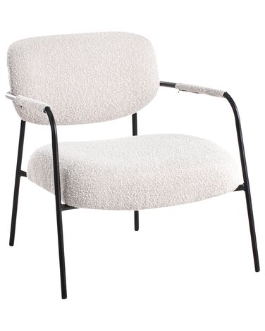 Fauteuil AUSVIKA Stof Lichtbeige
