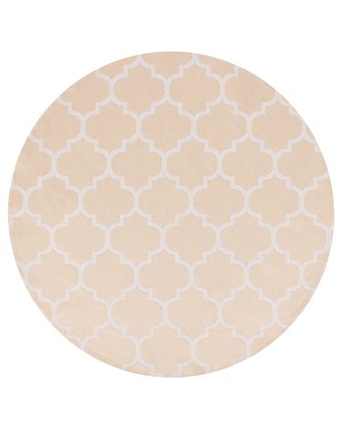 Tuintapijt MOSORE Beige ø 120 cm