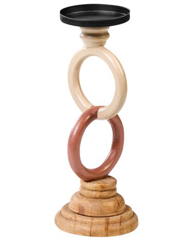 Kaarshouder WATERFORD Dennenhout 29 cm Meerkleurig
