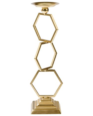 Kaarshouder ARDEE Metaal 44 cm Goud