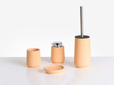 Set de 4 accessoires de salle de bain SUCHES Orange
