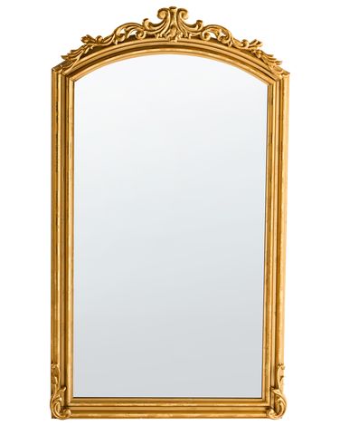Miroir GORGES 55 cm 96 cm Métal Doré