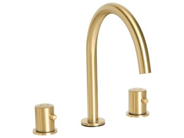 Robinet de lavabo PILCOMAYO Laiton Doré