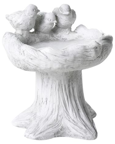 Bird Bath JEZZA Bird Grey